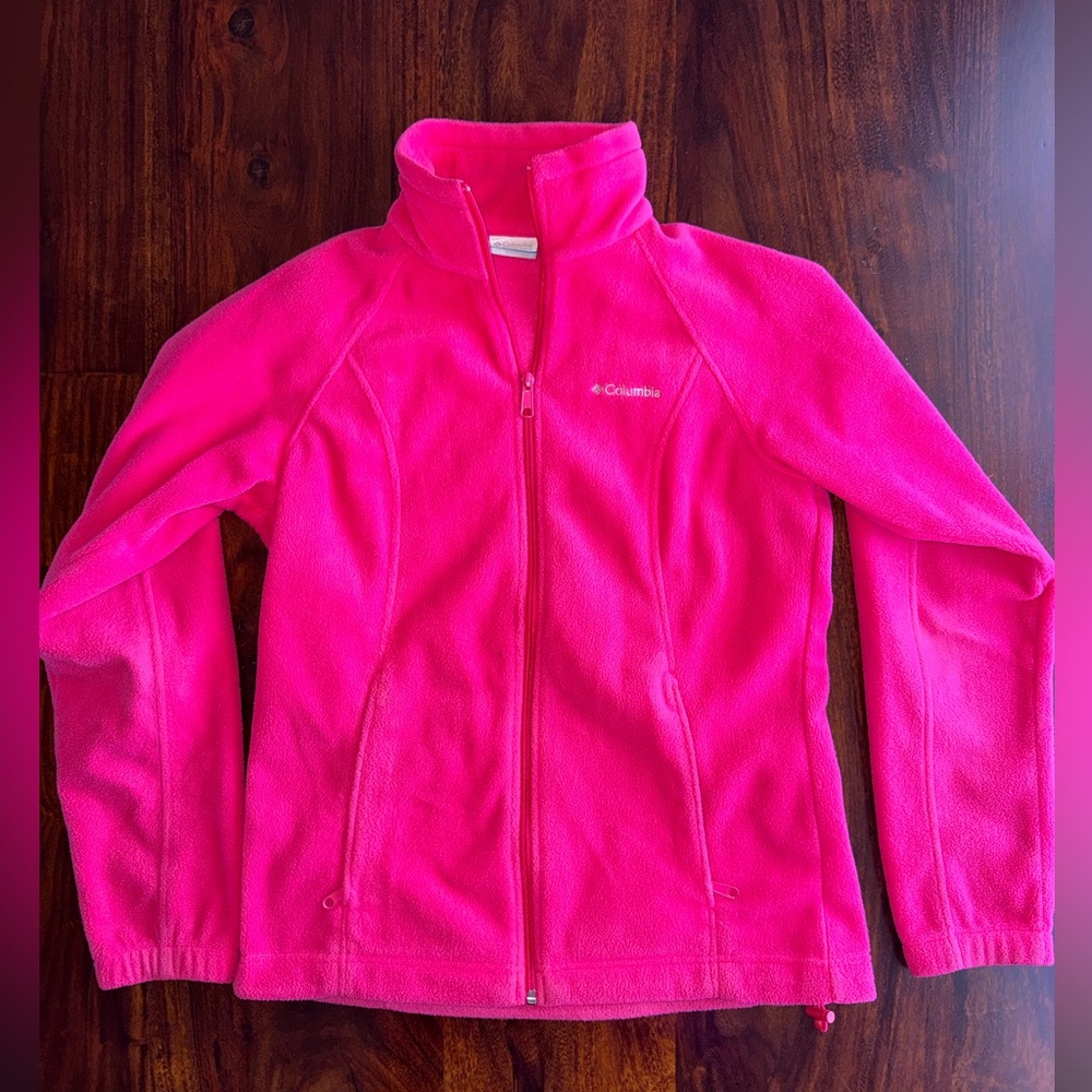 Women’s Columbia Pink Fleece Jacket